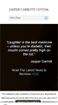 Mobile Screenshot of jaspercarrott.com